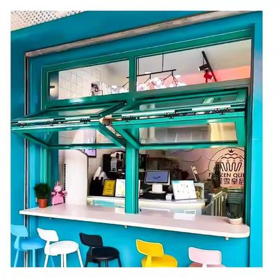 Isolamento termico Finestra di alluminio pieghevole per isolamento acustico e buone