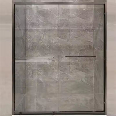 Disegno senza telaio facile installazione 8mm doppio vetro porta scorrevole doccia