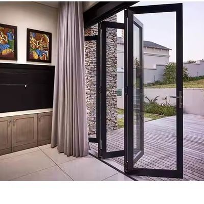 Porta pieghevole di alluminio a prova di suono e acqua