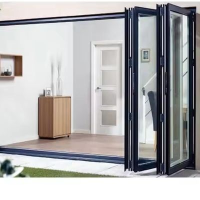 Porta pieghevole di alluminio a prova di suono e acqua