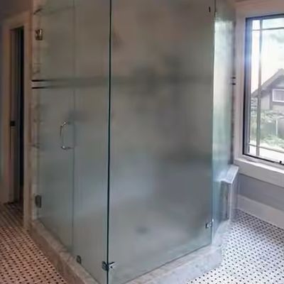 Cabine doccia impermeabili Cabina doccia 6mm 8mm Porta in vetro Doccia di dimensioni standard