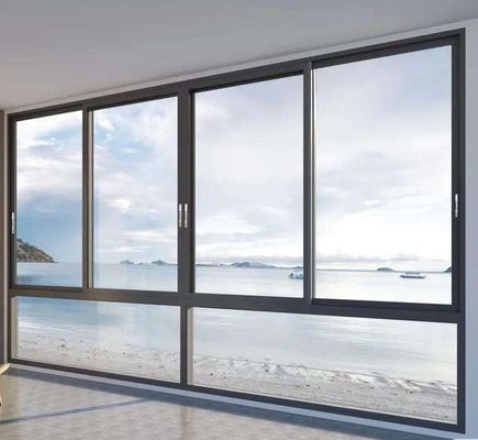 Finestra scorrevole orizzontale in alluminio per veicoli pesanti con garanzia di oltre 5 anni