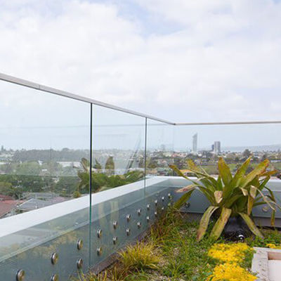 304 316 Acciaio inossidabile vetro di stazionamento pin di fissaggio bulloni sistema di ringhiera di montaggio