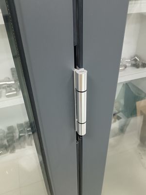 Porte di patio bifold in vetro temperato in alluminio con profilo di rottura termica