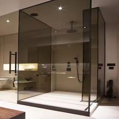 Cabine doccia impermeabili Cabina doccia 6mm 8mm Porta in vetro Doccia di dimensioni standard