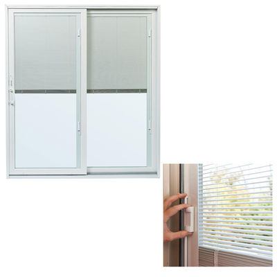 New Design Aluminum Alloy Insulated Glass Inward Swing Casement Windows With Inner Blind